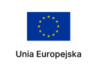 Flaga Unii Europejskiej z podpisem